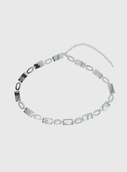 Be The One Belt Silver
